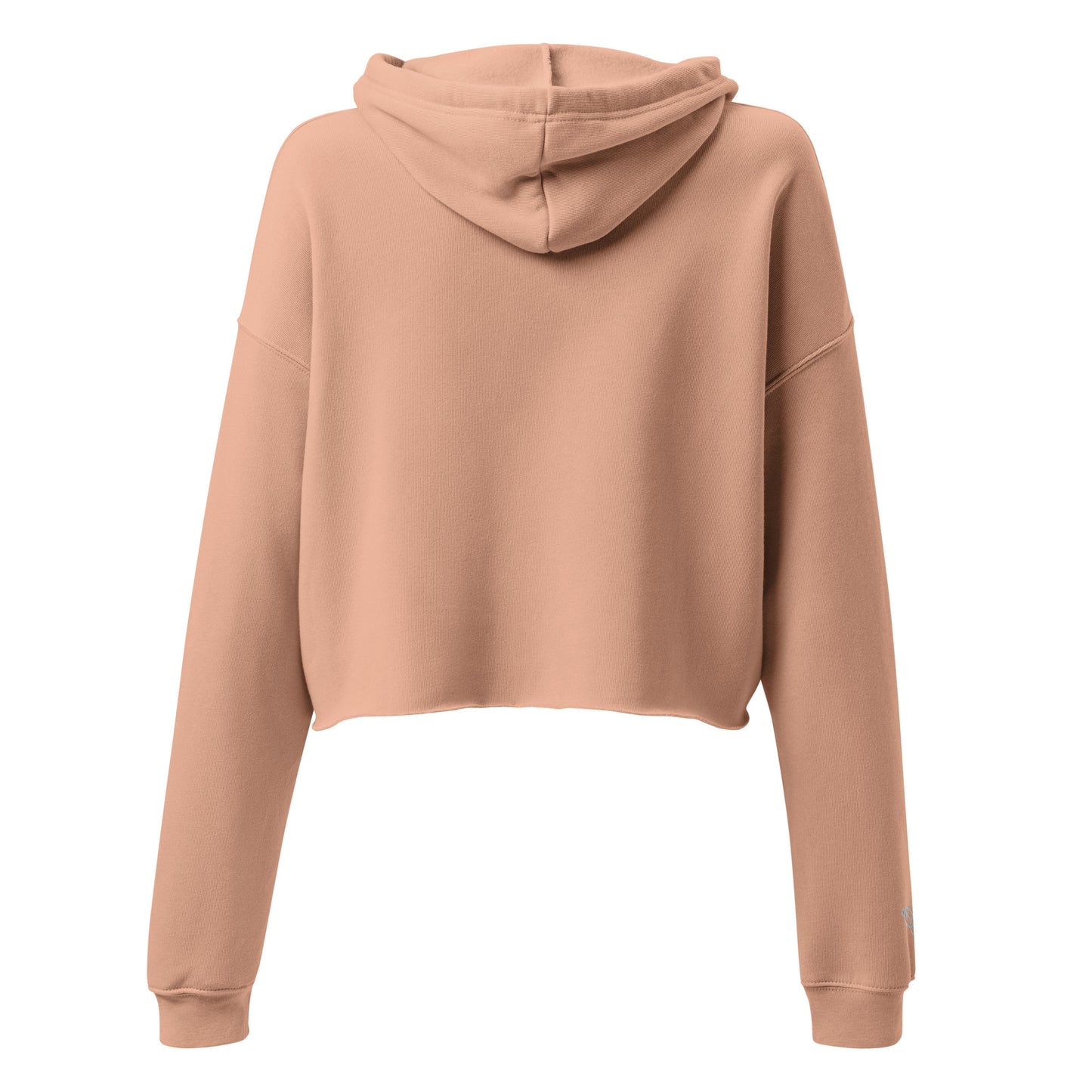 SPILL Crop All-Gender Hoodie with Embroidered Wrist