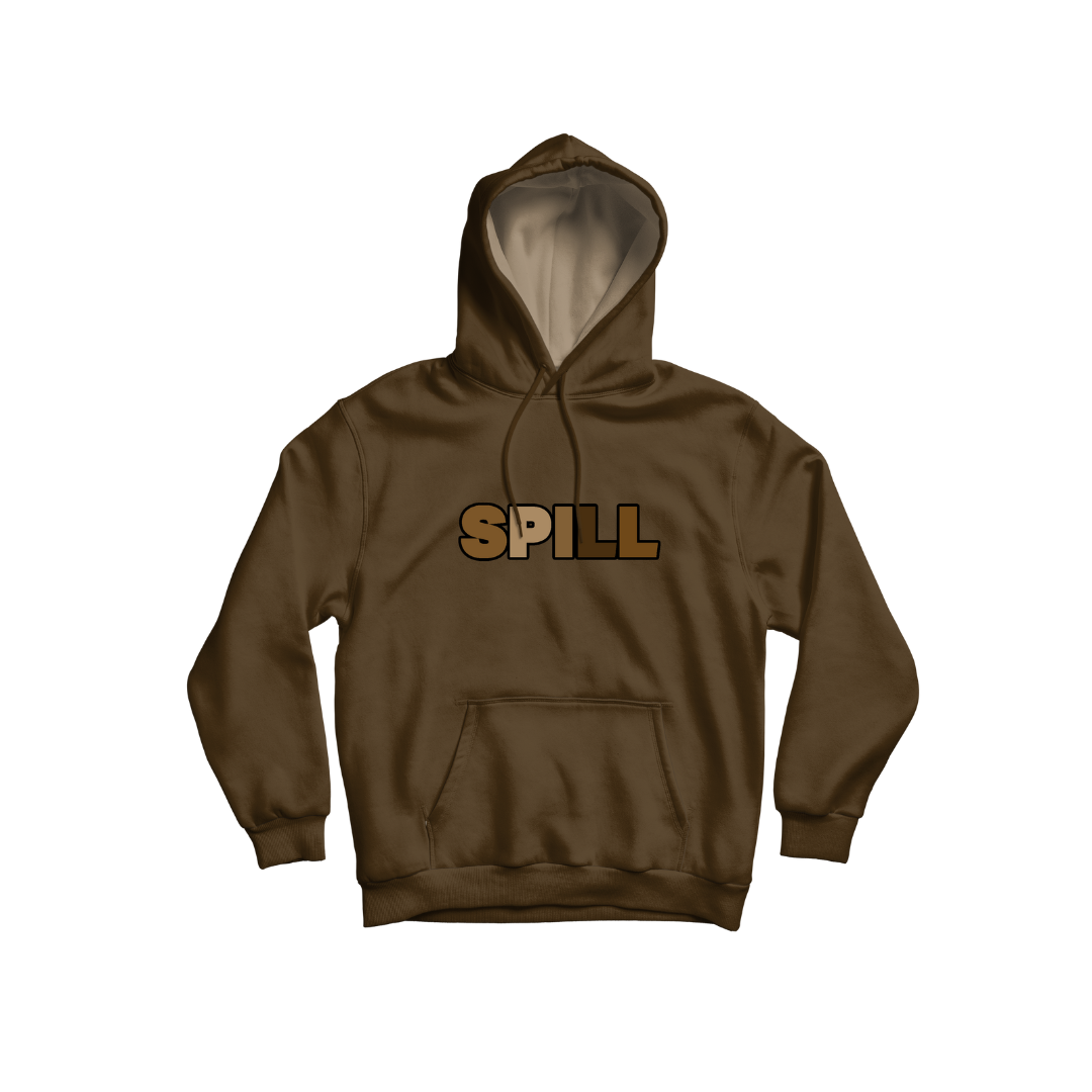 LePhresh x SPILL Satin Lined Hoodie (Melanin) *LIMITED EDITION*