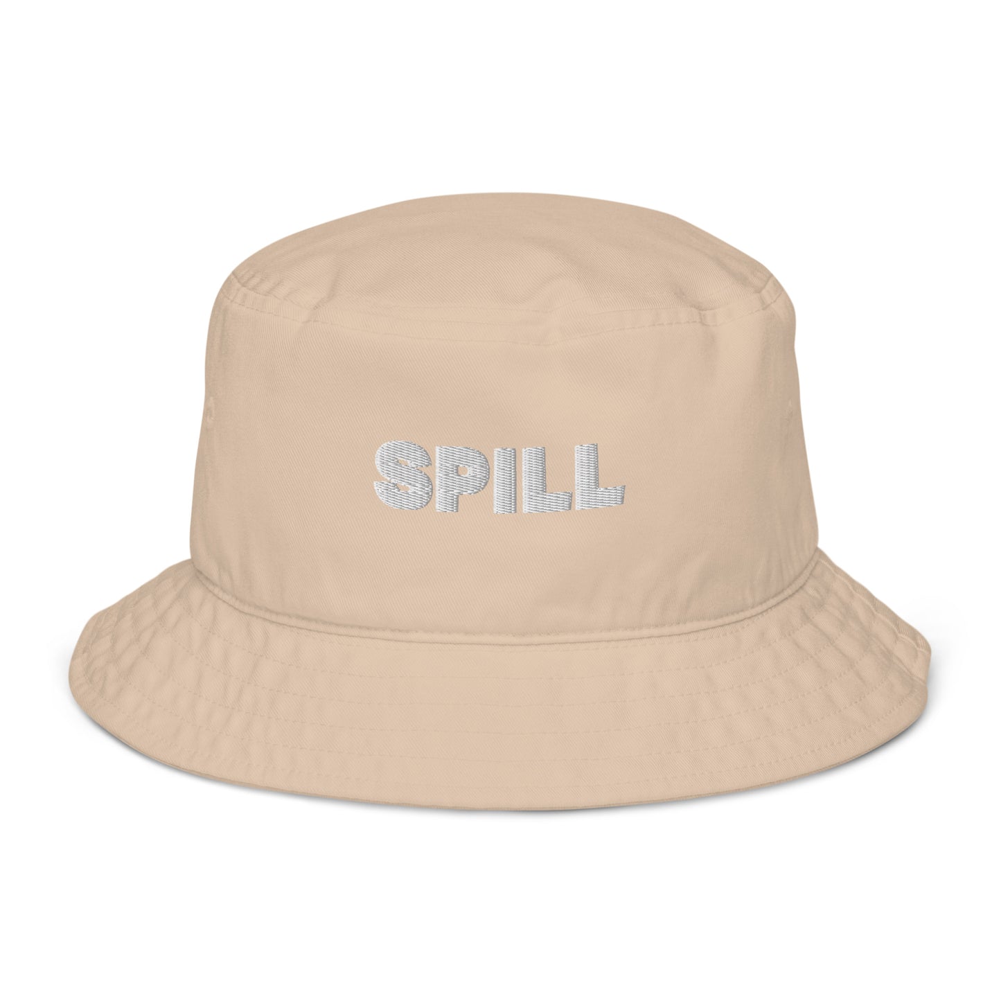 Embroidered Organic Bucket Hat