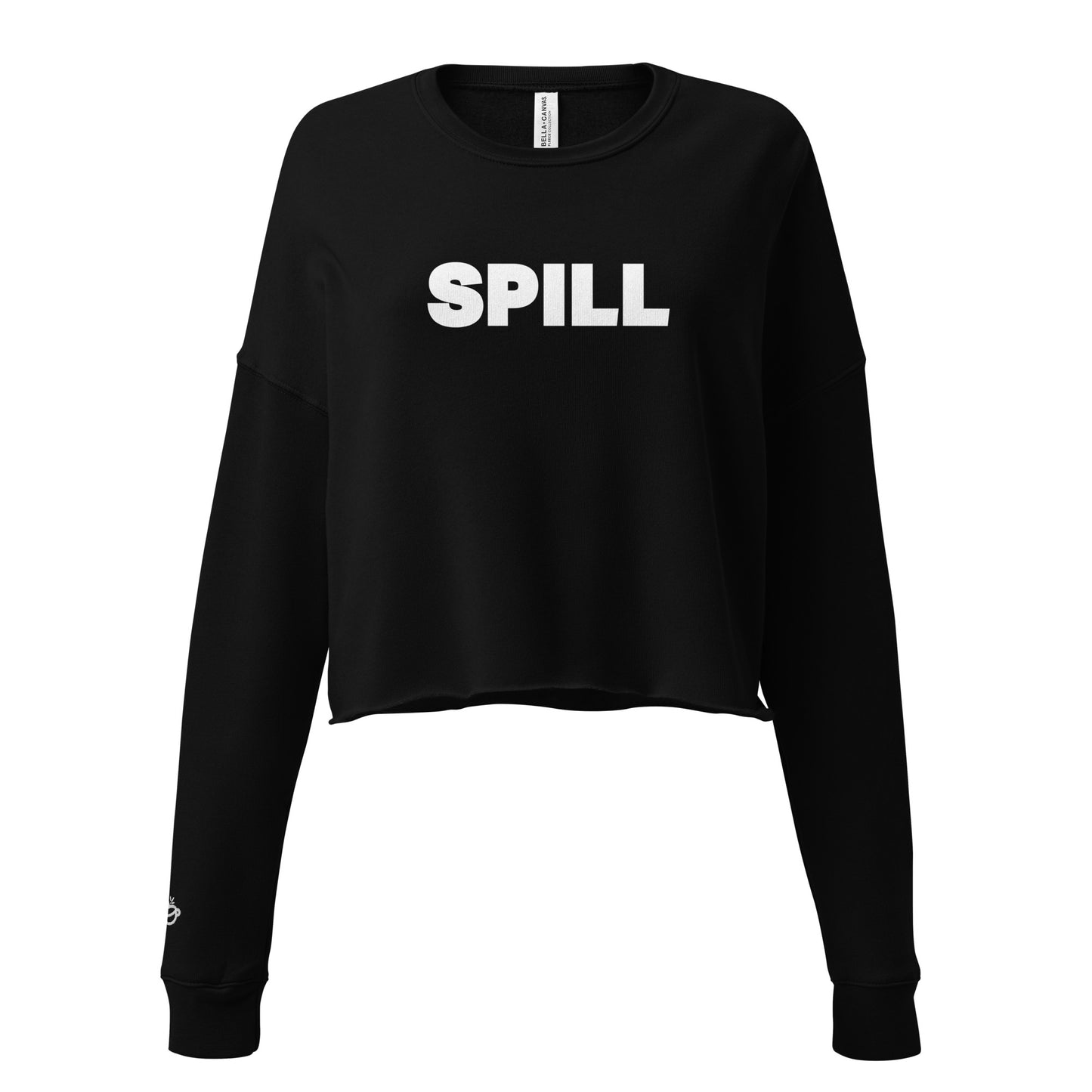 SPILL All-Gender Crop Sweatshirt