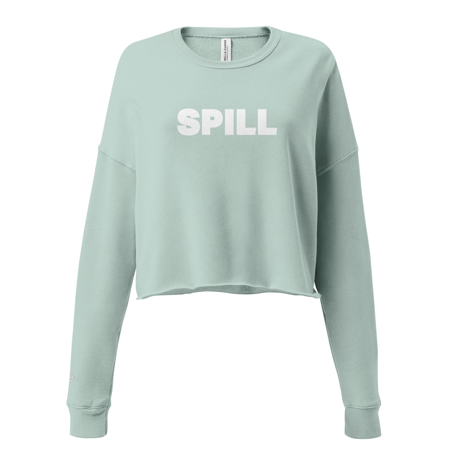 SPILL All-Gender Crop Sweatshirt