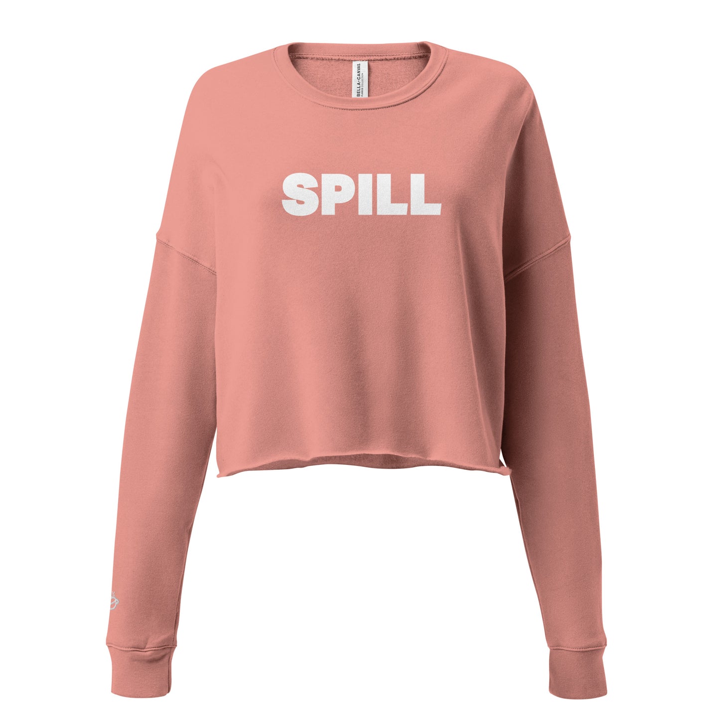 SPILL All-Gender Crop Sweatshirt